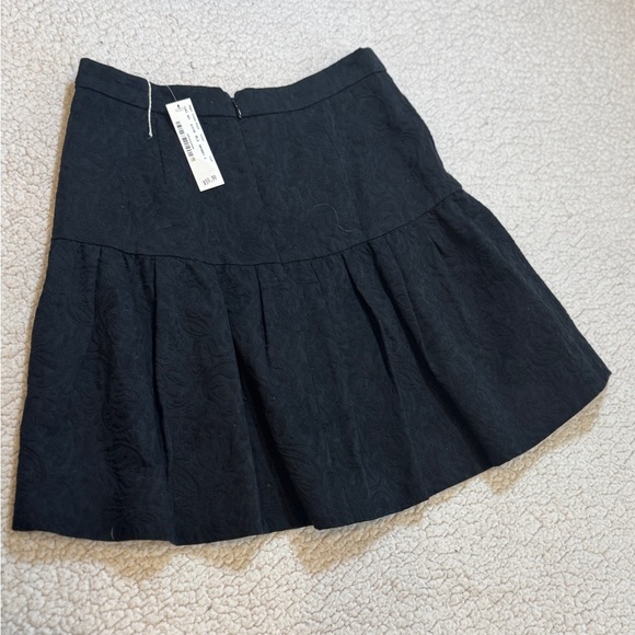 NWT J. Crew Black Mini Skirt - Picture 3 of 12